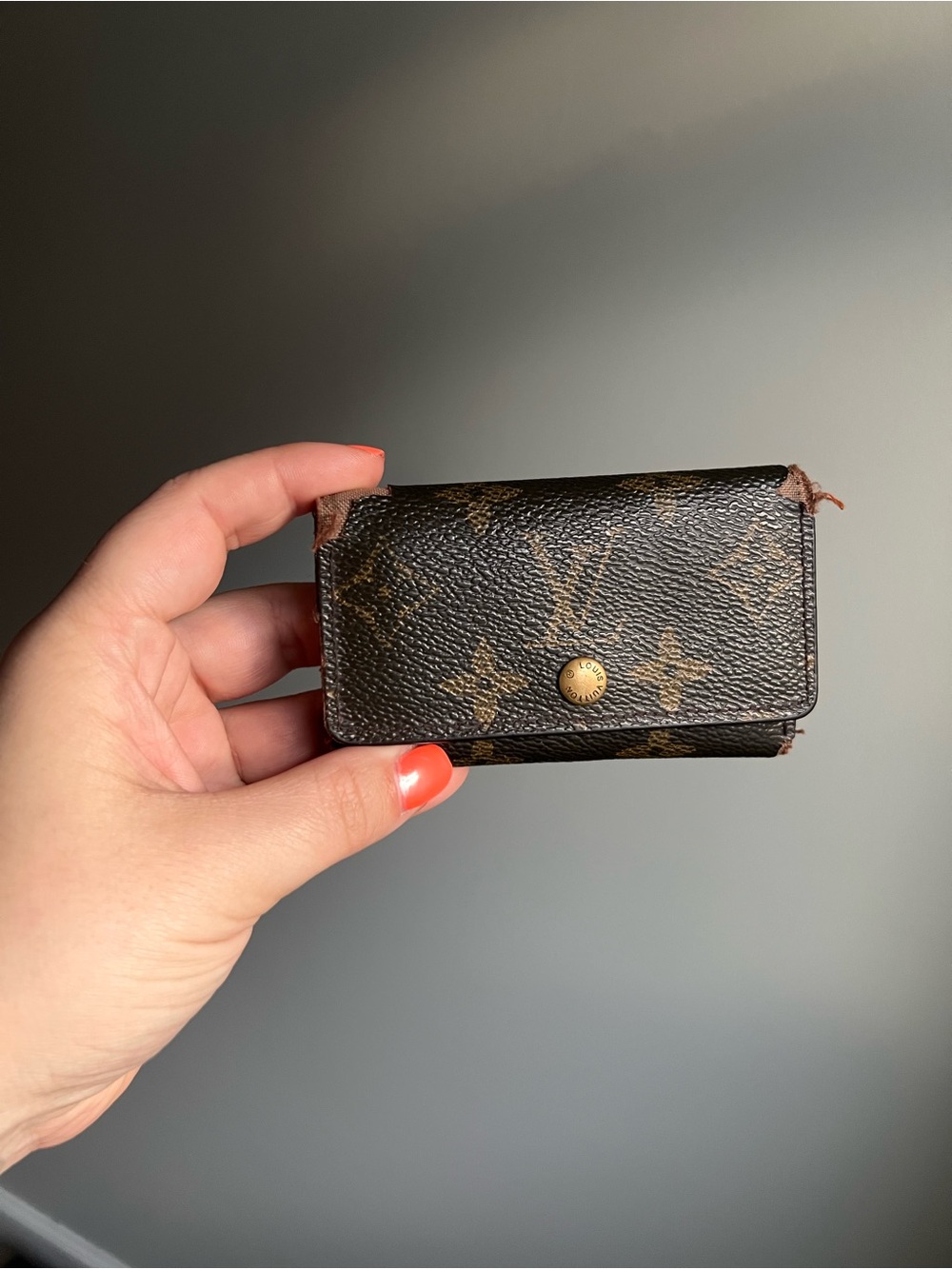 Louis Vuitton Monogram Multicles Key Pouch Authentic